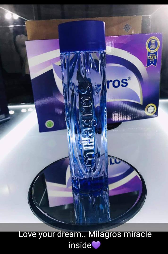 1 dus MILAGROS (isi 12 botol ) @612ml
