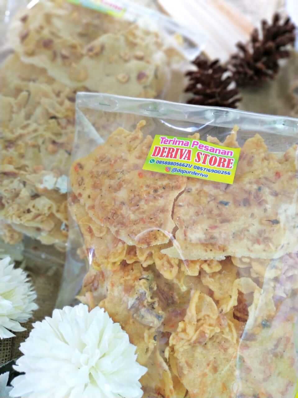 REMPEYEK RAOS (Kacang tanah, kacang ijo, rebon)