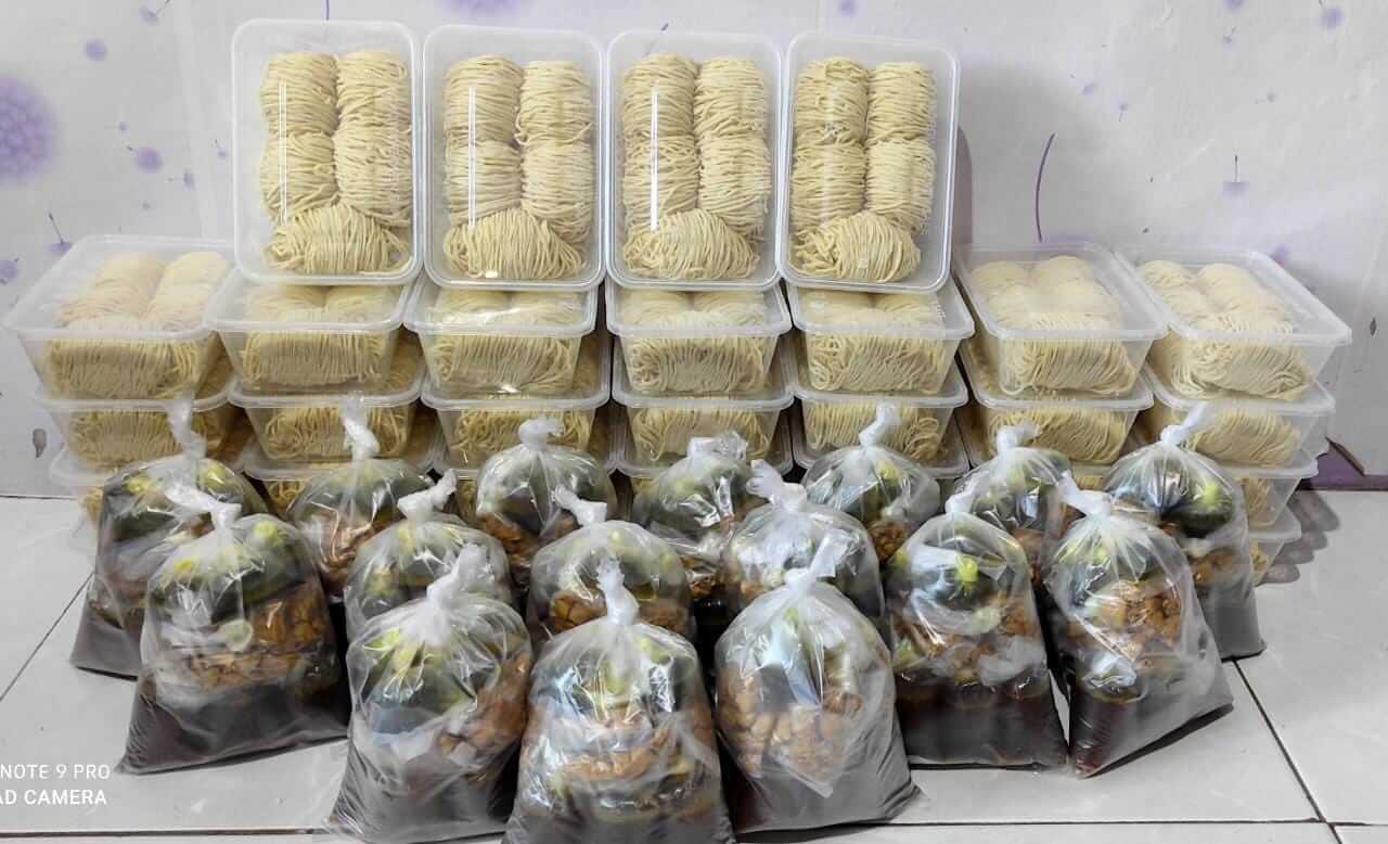 MIE AYAM FROZEN NON MSG (1 box isi 5 porsi)